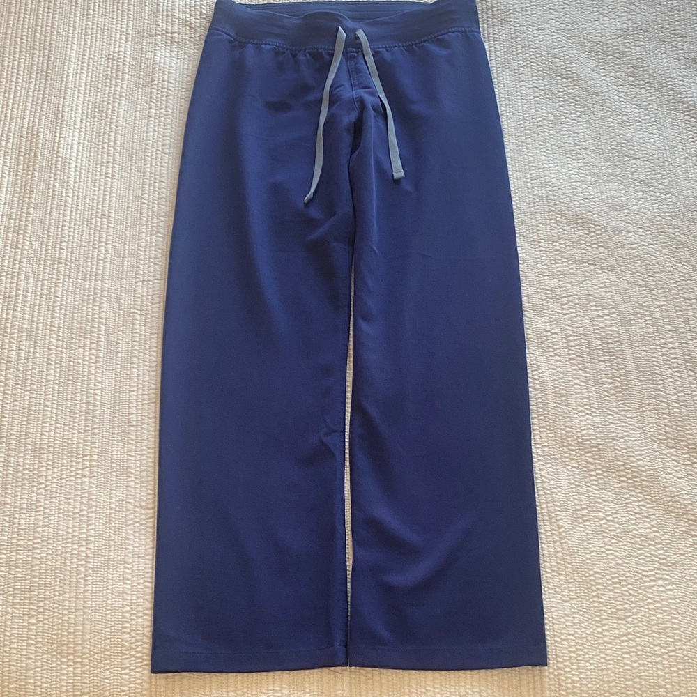 Figs Navy Blue Basic Scrub Pant